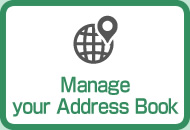 Manage your Address Book